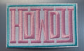 Pink blue howdy patch